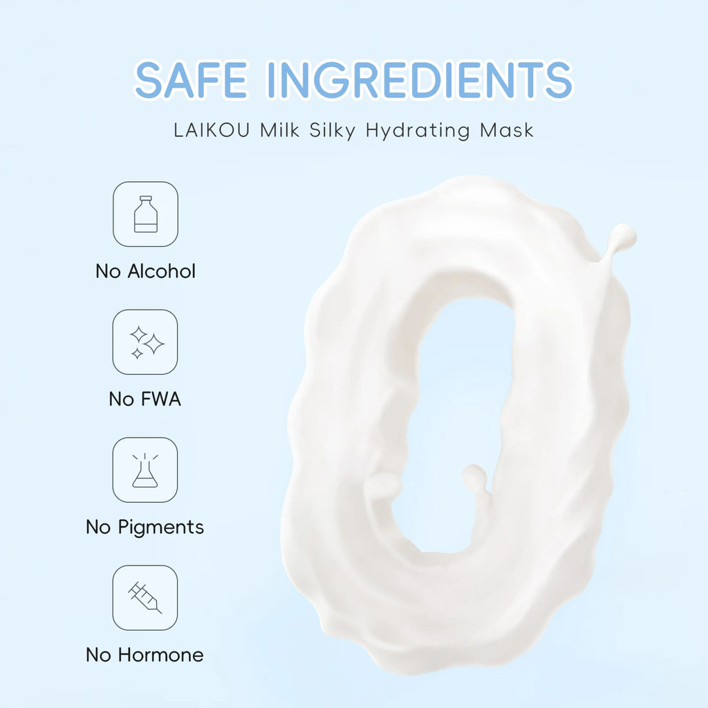 LAIKOU Milk Silky Hydrating Mask Brightening