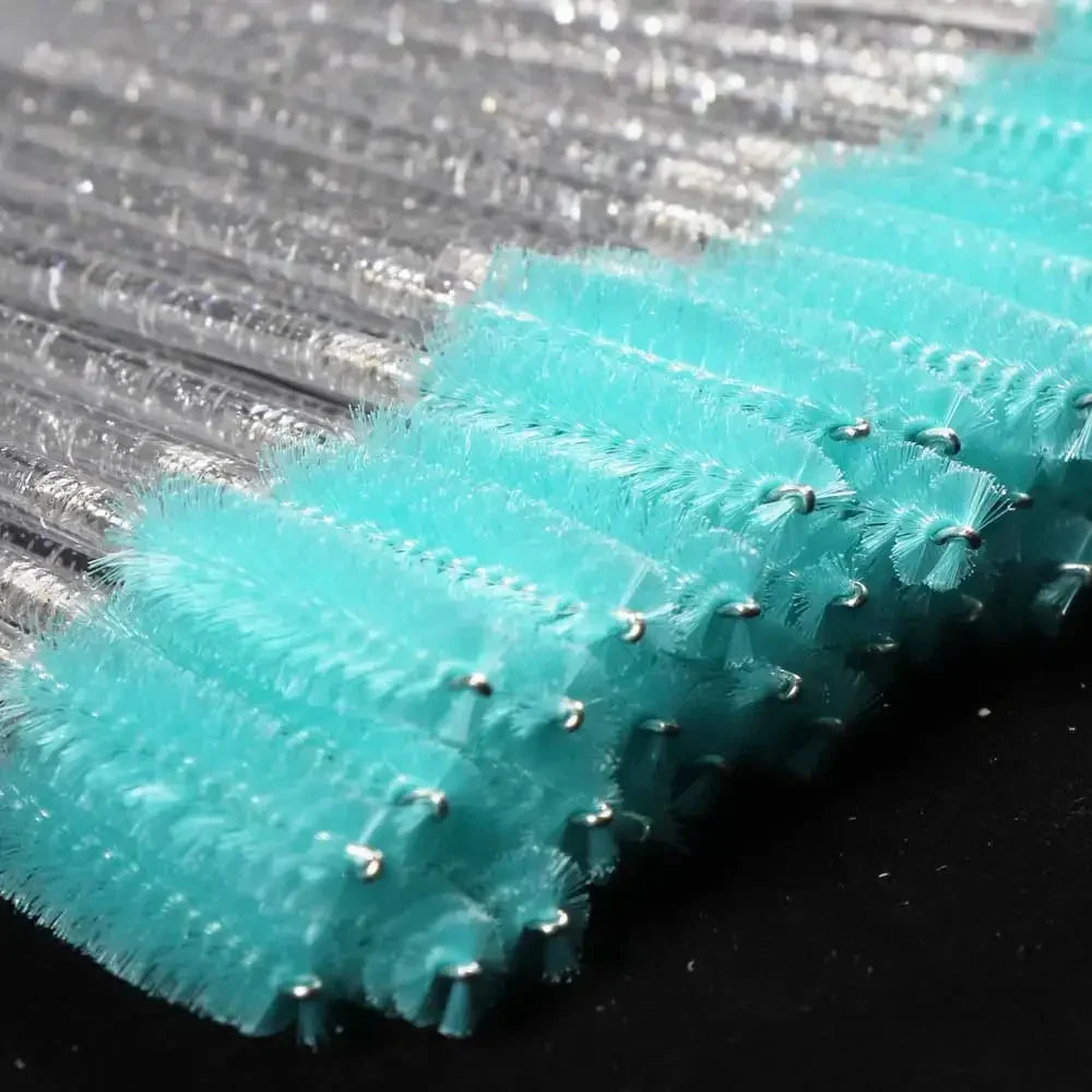 Disposable Crystal Eyelashes Brush Comb 50Pcs