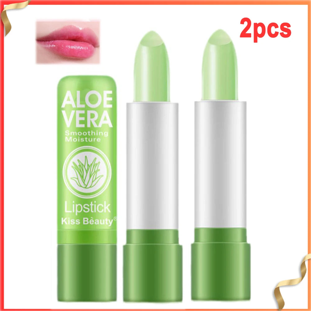 Aloe Vera Color-Changing Lipstick Long-Lasting