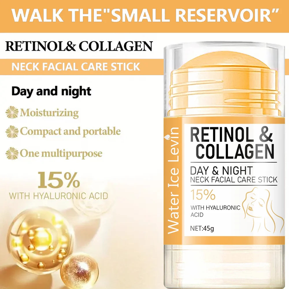45g Retinol and Collagen Day and Night Neck Cream Facial Stick