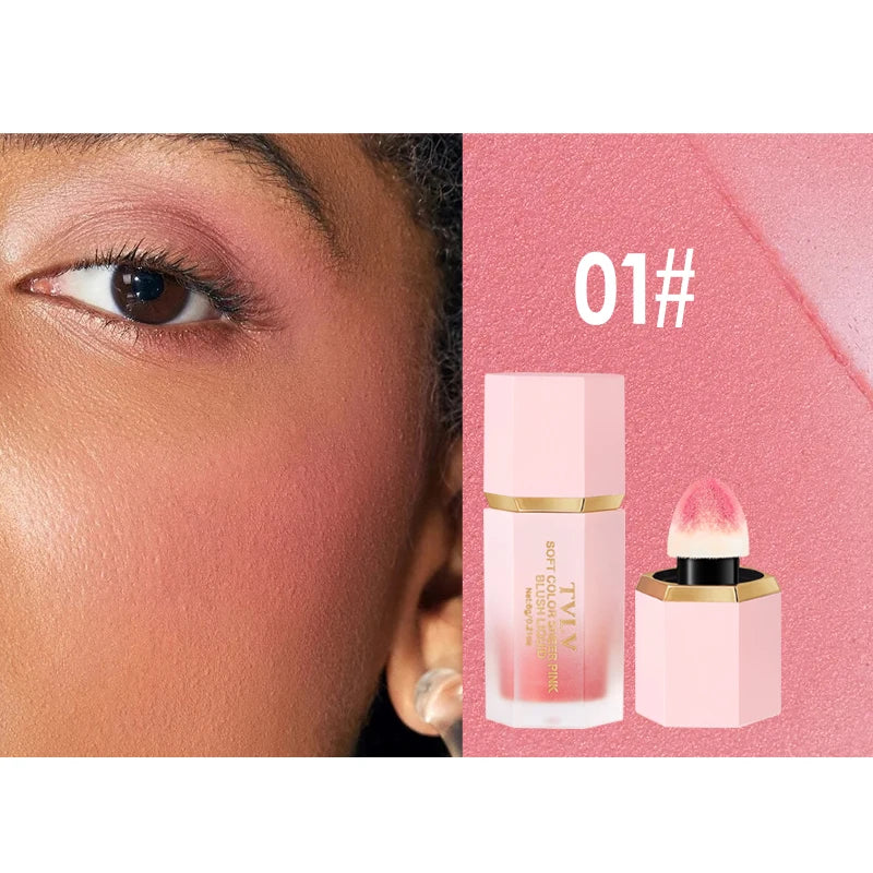 TVLV 4 Colour Matte Liquid BlushEasy