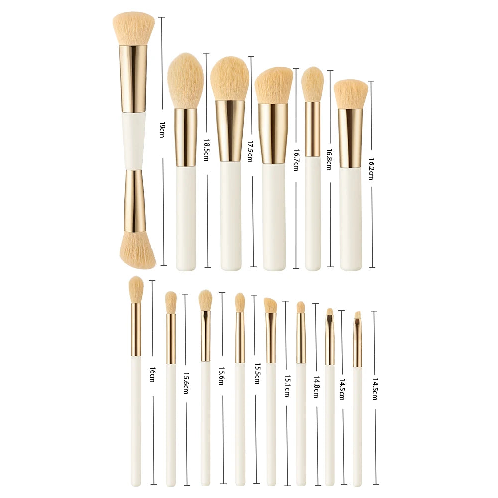 Livingandhome Professional Makeup Brush Tools Include Powder Foundation Concealer Eyeshadow  Highlight Brush