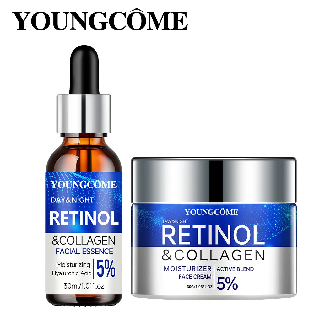 Retinol Cream Serum Combo