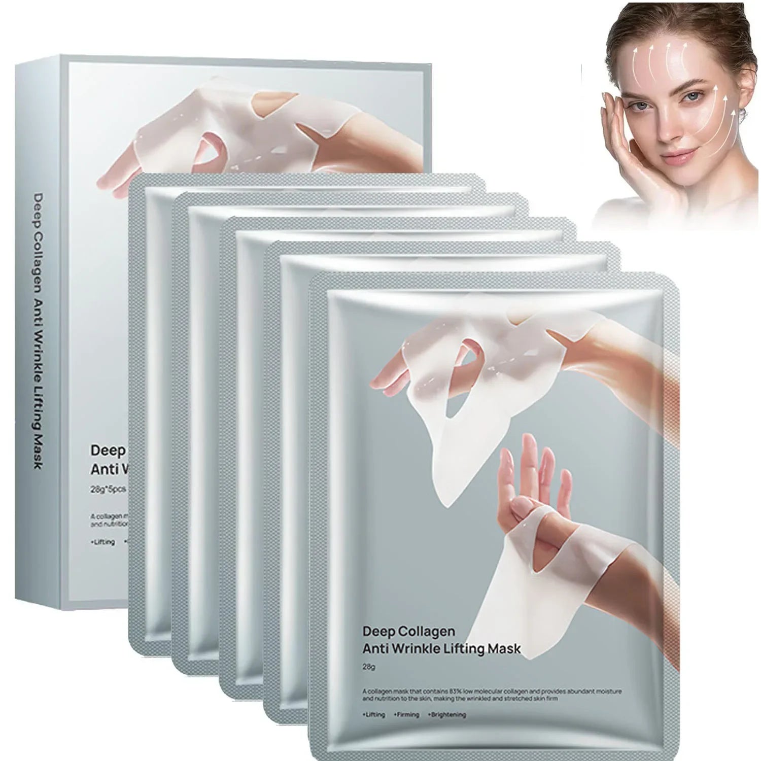 Deep Collagen Anti Wrinkle Lifting Mask Collagen Face Mask Overnight