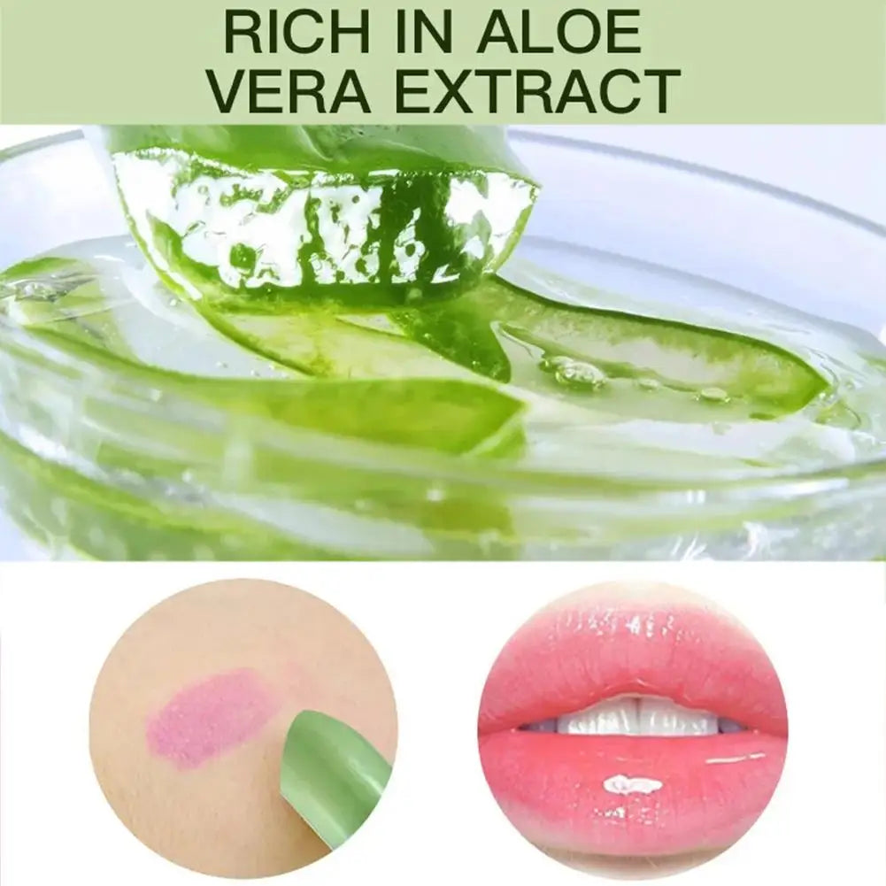 Aloe Vera Color-Changing Lipstick Long-Lasting