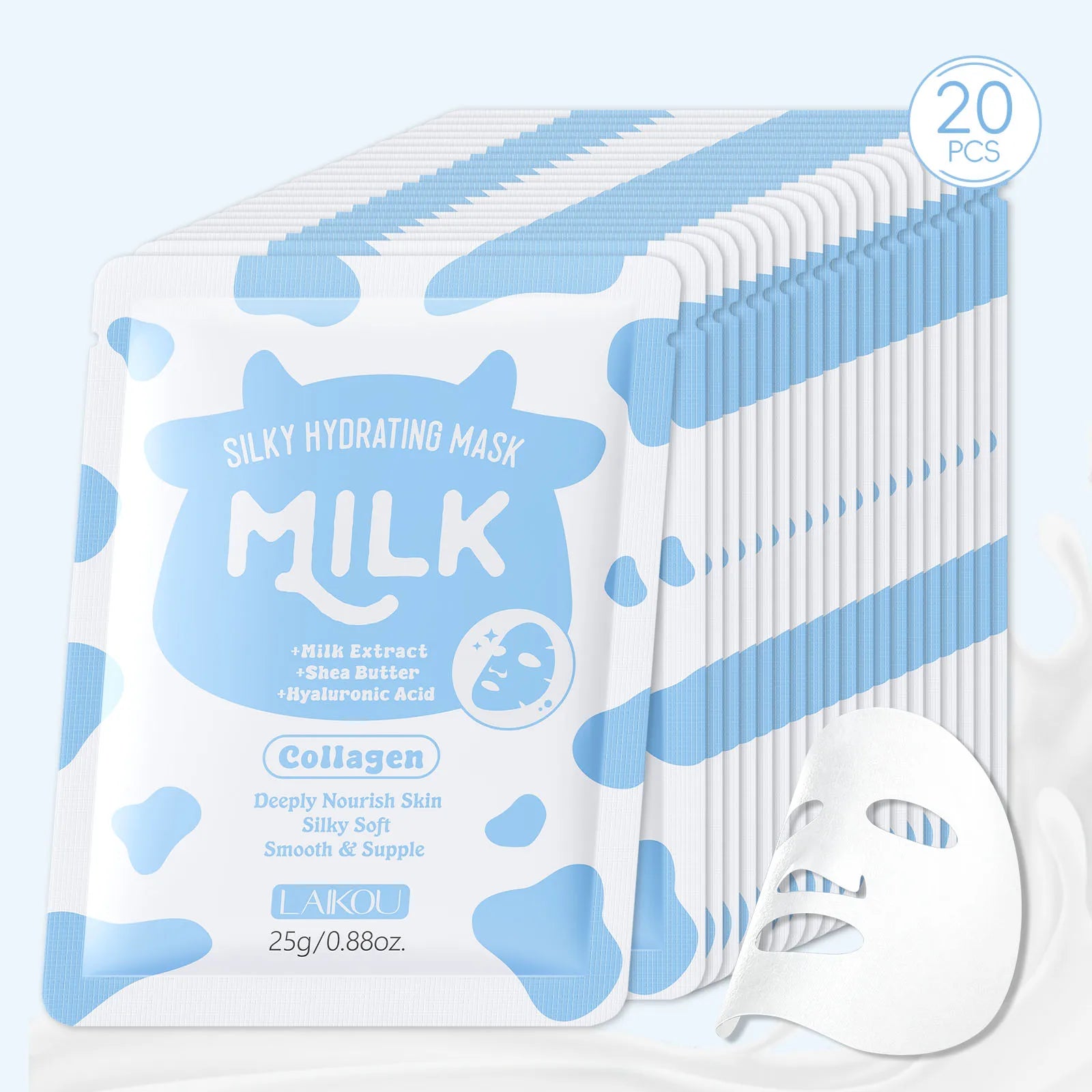 LAIKOU Milk Silky Hydrating Mask Brightening