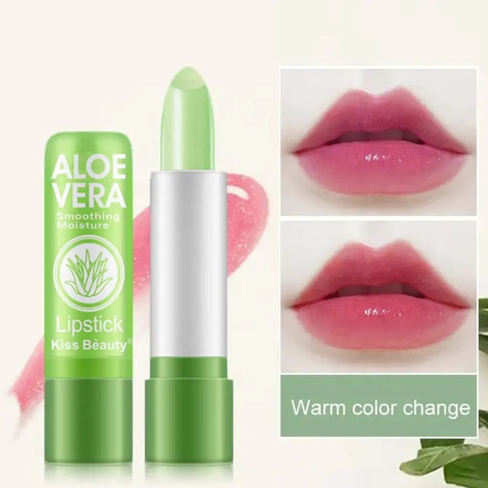 Aloe Vera Color-Changing Lipstick Long-Lasting