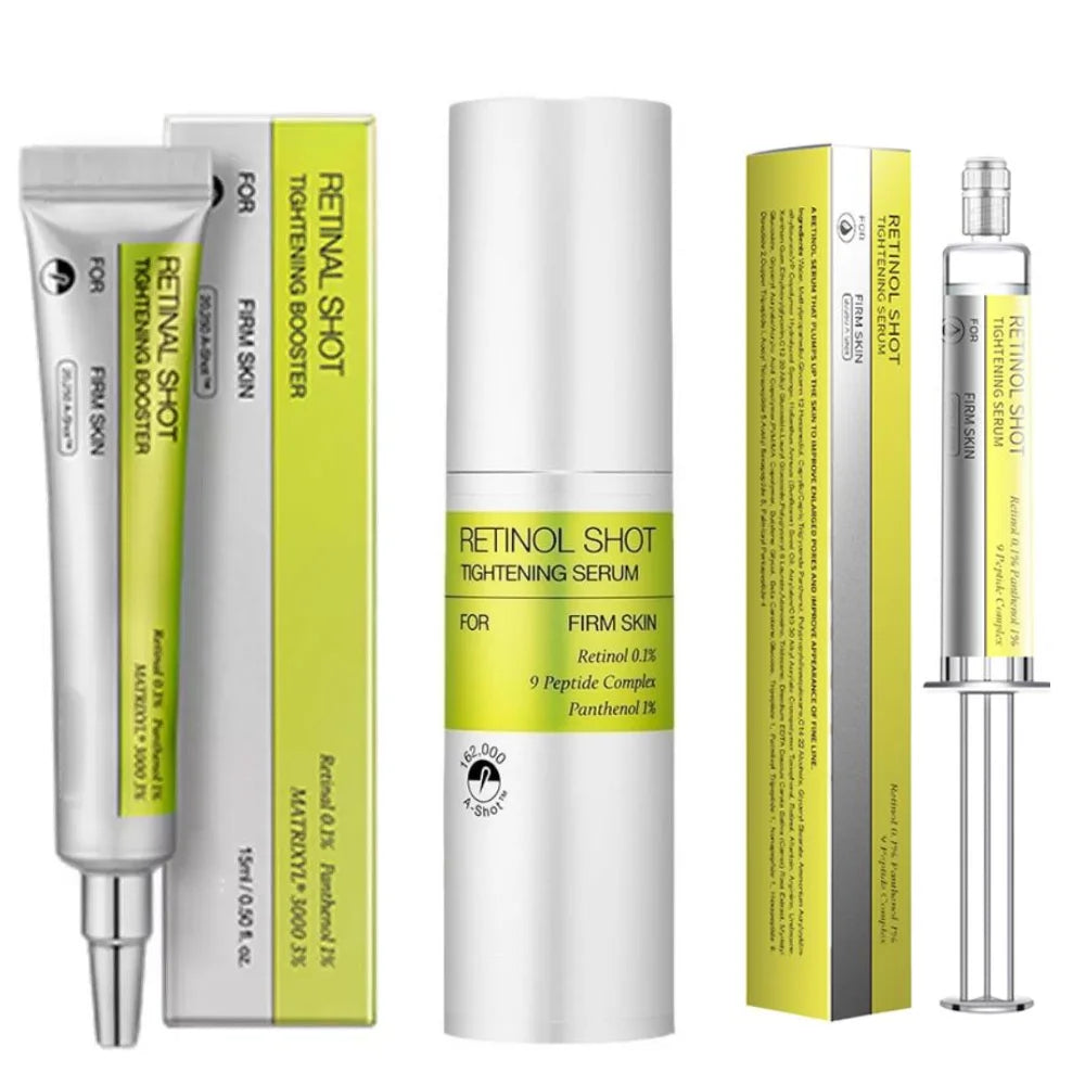 Retinol Shot Tightening Face Serum Moisturizing Brighten Wrinkle Remover Firm Skin Anti-Oxidant Eye Cream SkinCare Product Korea