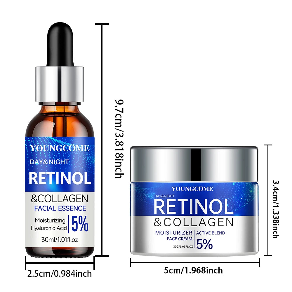 Retinol Cream Serum Combo