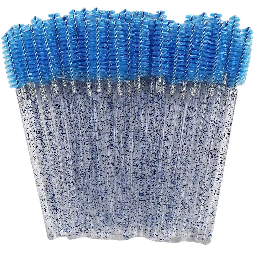Disposable Crystal Eyelashes Brush Comb 50Pcs