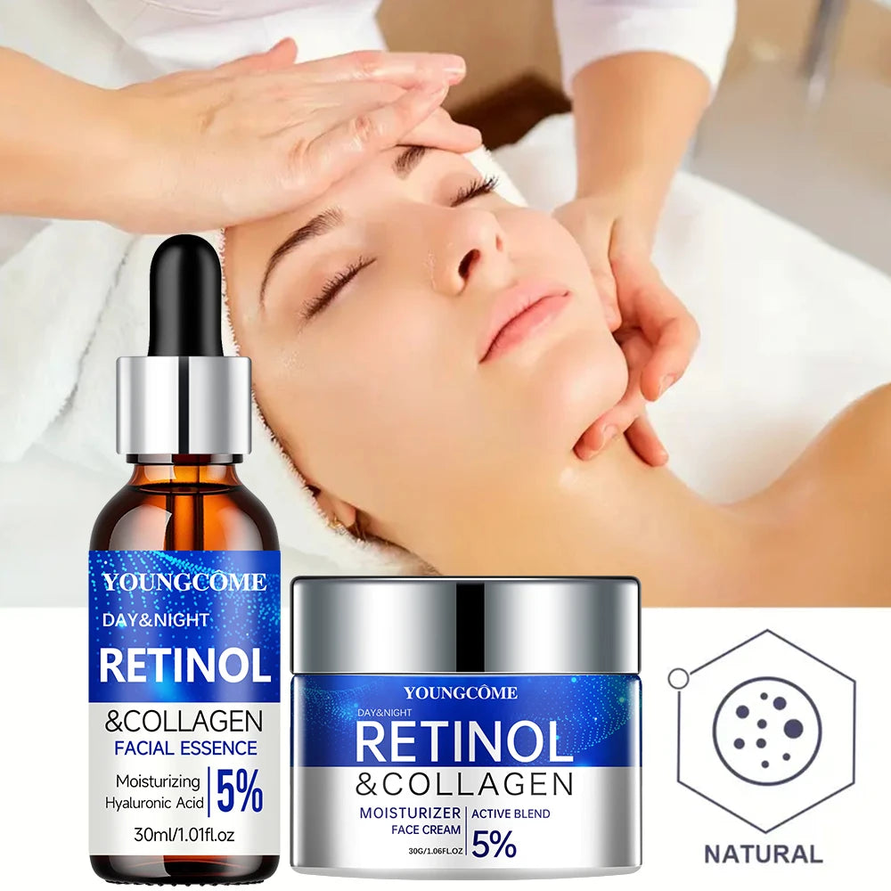 Retinol Cream Serum Combo